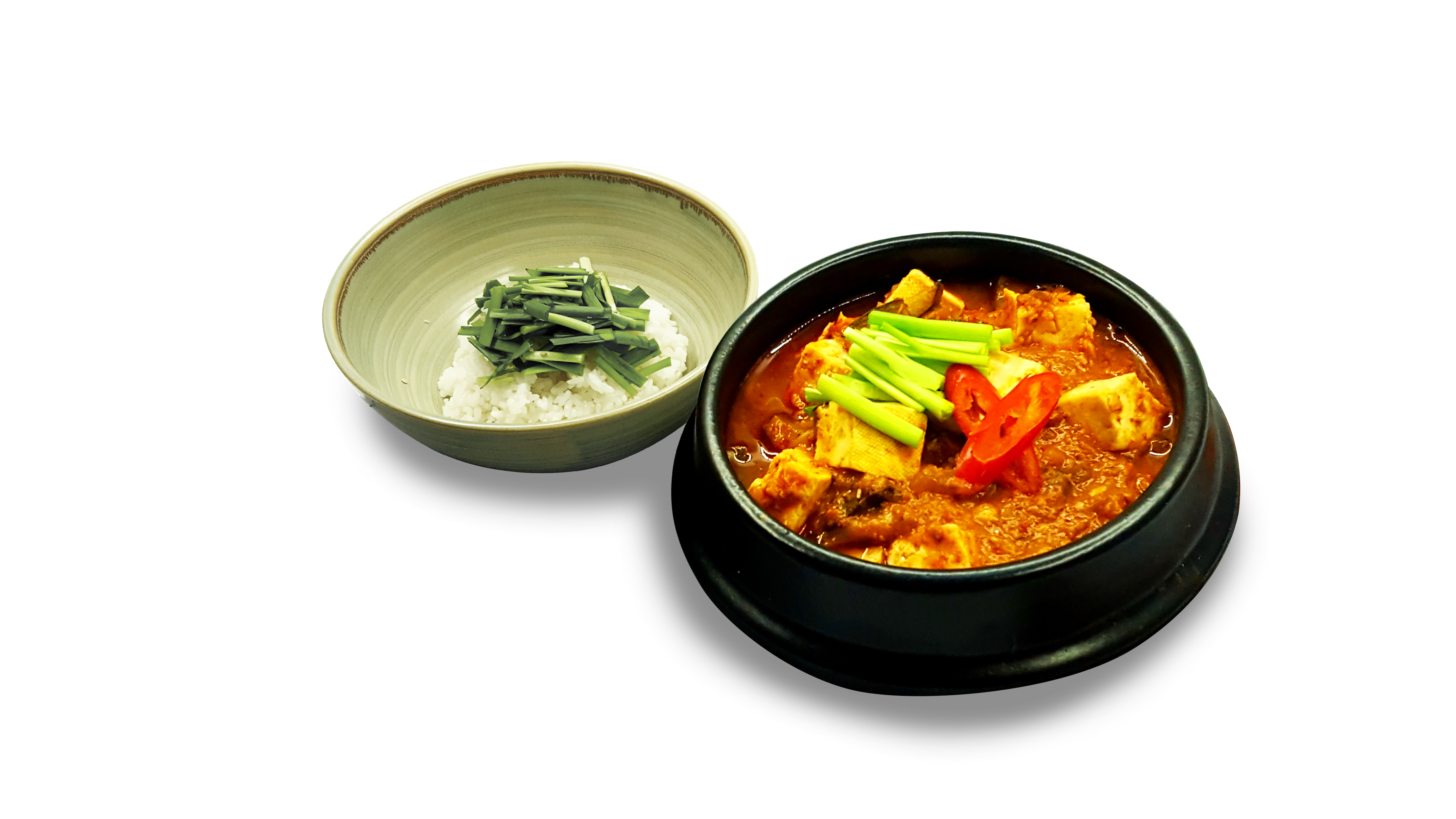강된장 부추 비빔밥